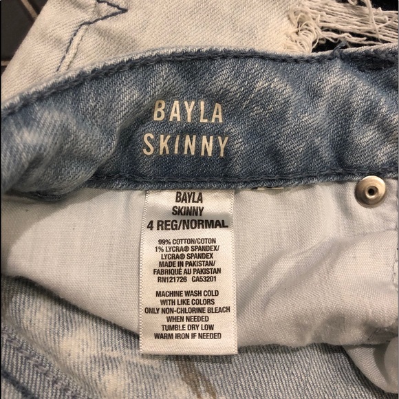 Aeropostale Bayla Skinny Ripped Jeans - Picture 4 of 4